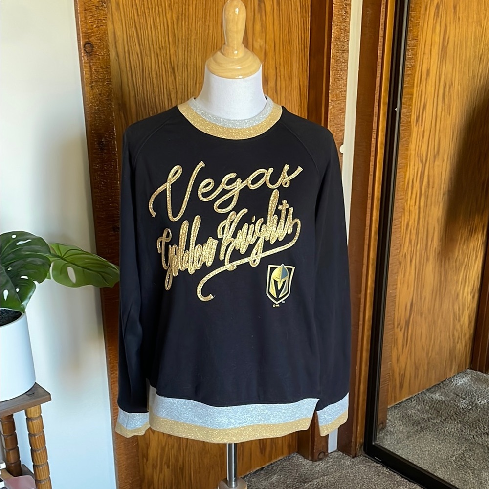 Vegas Golden Knights Black and Gold Sweatshirt